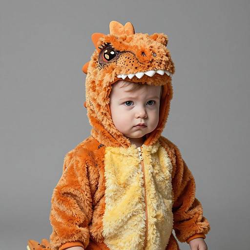 Realistic Infant in Pterodactyl Costume