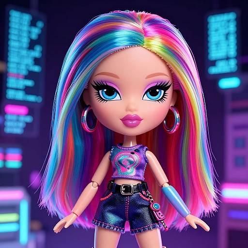 Futuristic AI Bratz Doll Generator