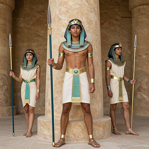 Ancient Egyptian Warrior Costume