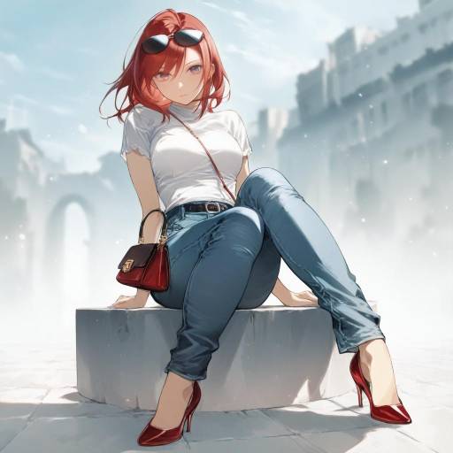 Stylish Girl Inspired by Fullmetal Alchemist