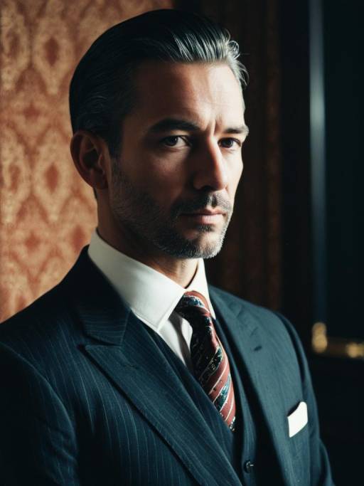 Man in Classic Formal Suit