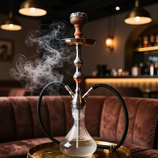 Cozy Nova Hookah Lounge Corner