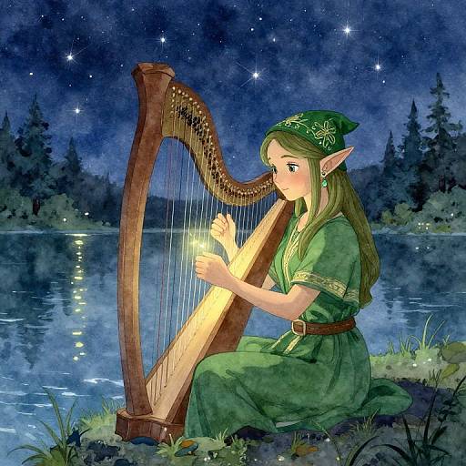 Serene Link by Starry Lake