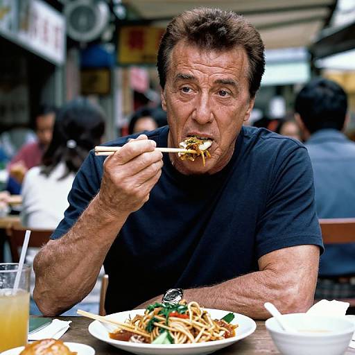 Tony Montana and Stallone in Taiwan