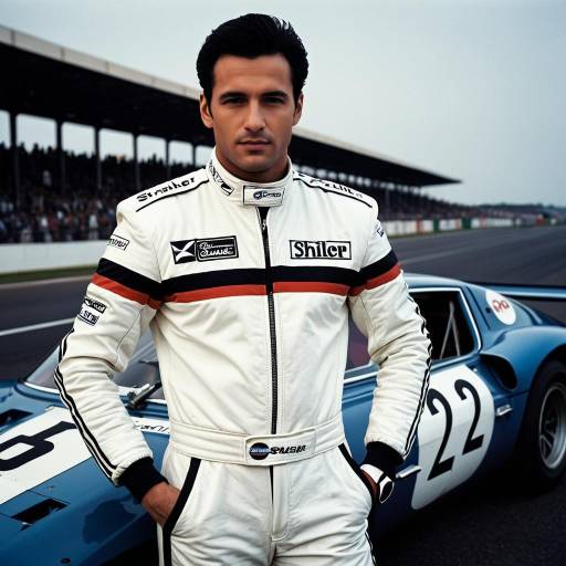 Vintage Motorsport Inspired Sexy Cosplay