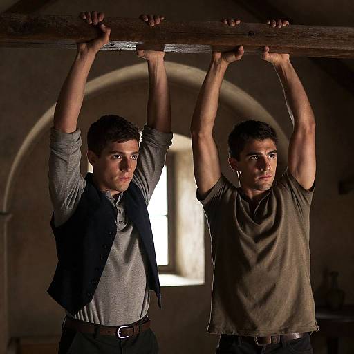 Intense Encounter in a Stone Room