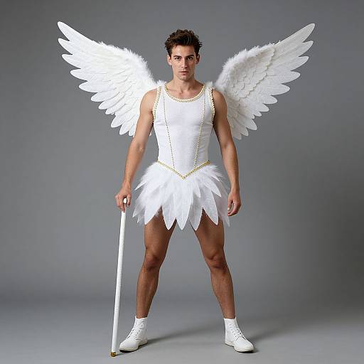 Male Fairy Costume with Wings