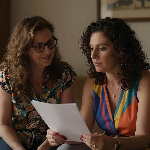 Intimate Exchange Between Two Friends