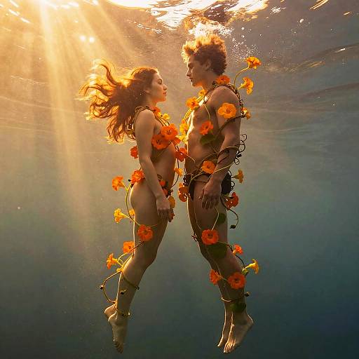 Interconnected Humans with Magical Vines