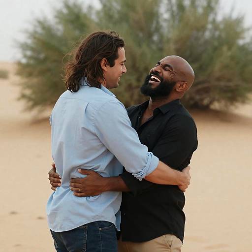 Friendship in the Desert Landscape