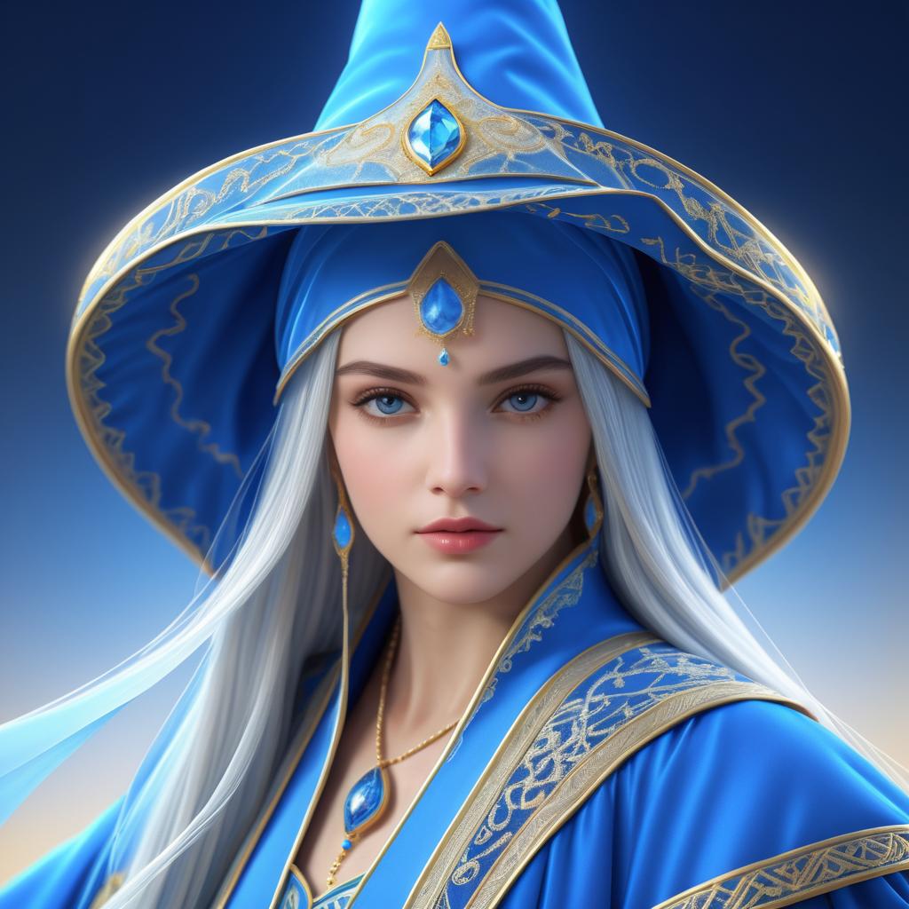 Stunning 3D Portrait of a Mage