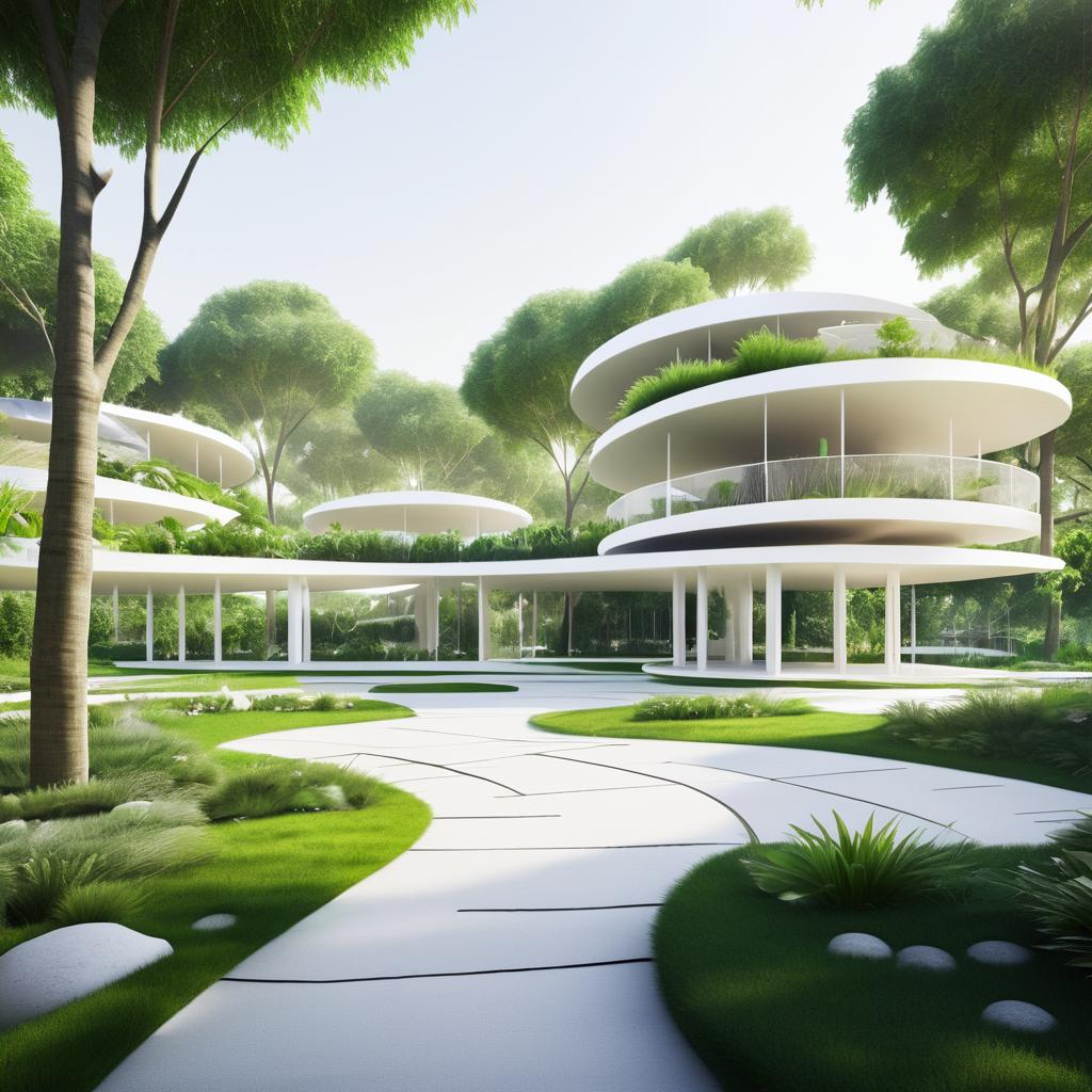 Futuristic Urban Zoo Pavilion Design