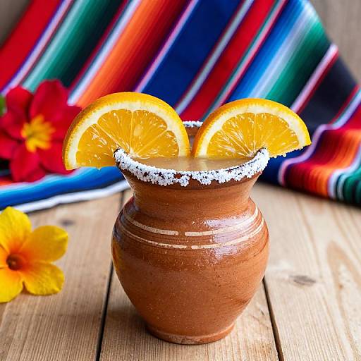 Rustic Cantarito Cocktail with Citrus