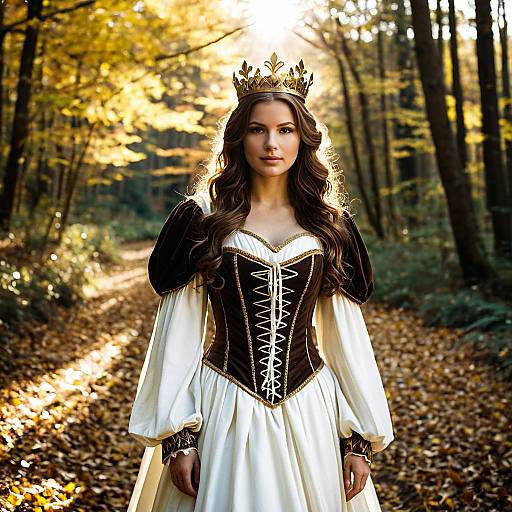 Elegant Medieval Fantasy Saint Costume for Adults