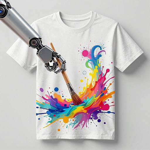 AI Robotic Arm Painting Design