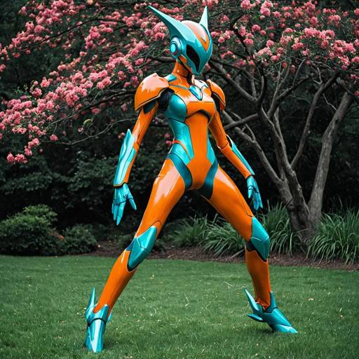 Futuristic Deoxys Cosplay Costume Design