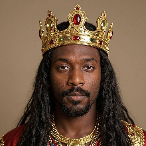 King Zamunda Inspired Male Portrait