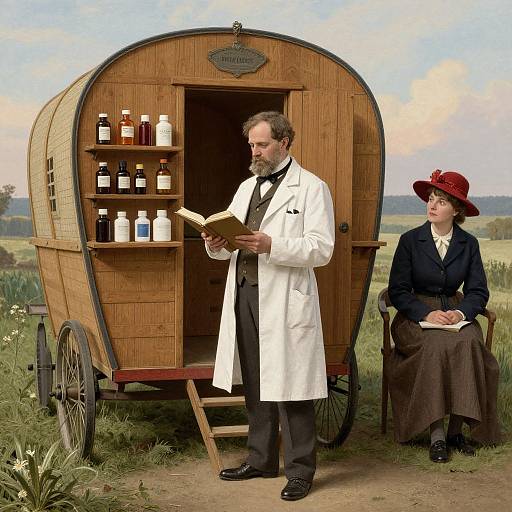 Quack Doctor and Remedies in 1889