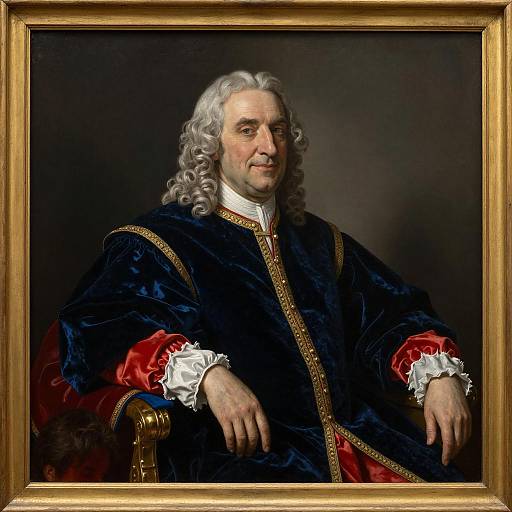 Regal Portrait of an Elderly Man