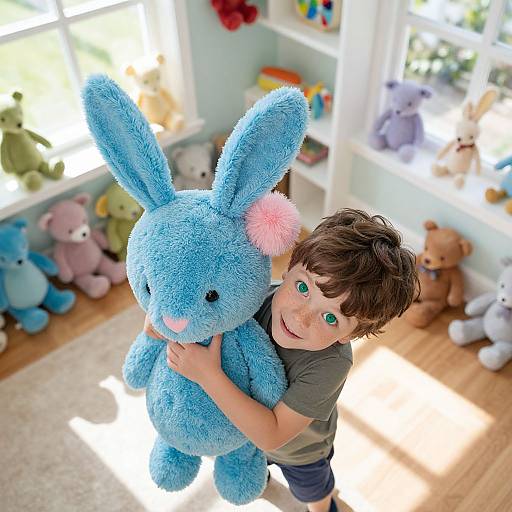 Aerial View of Child's Playroom
