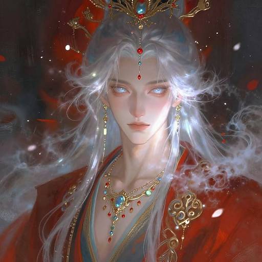 Ethereal Fantasy Character Portrait