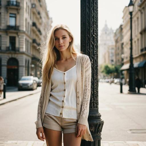 Urban Elegance: A Sunlit Moment