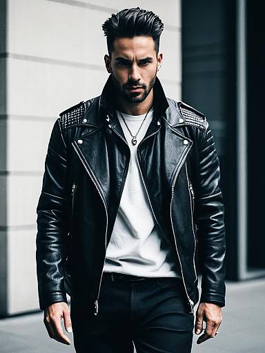 Cinematic Editorial: Modern Mens Fashion Portrait