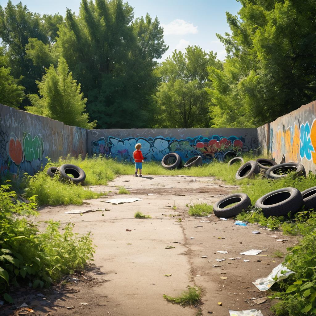 Haunting Urban Exploration of Abandonment