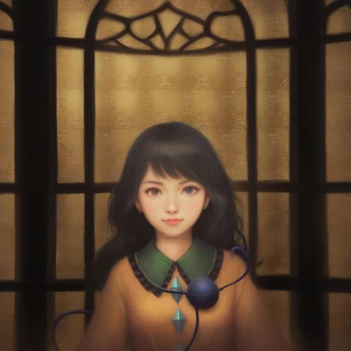 Portrait of a Young Woman in Vintage Dress by Window