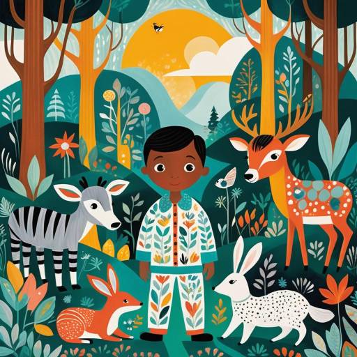 Whimsical Journey to a Magical Forest Whimsical Journey to a Magical Forest