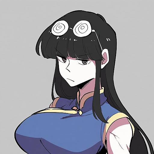 Illustration of Mousse (ranma 1/2), ranma 1/2 in the style of Takatsuki nato