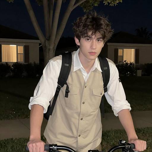 Scout Adventure: Young Man at Night