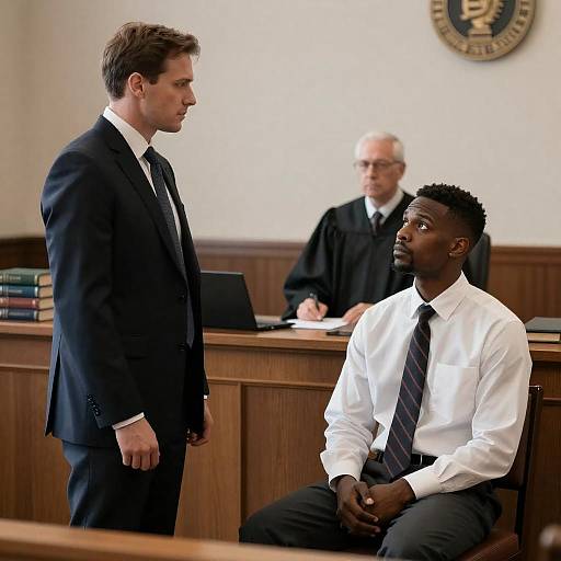 Courtroom Tension: A Photographic Study