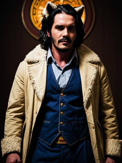 Realistic Bigby Wolf Cosplay Photo