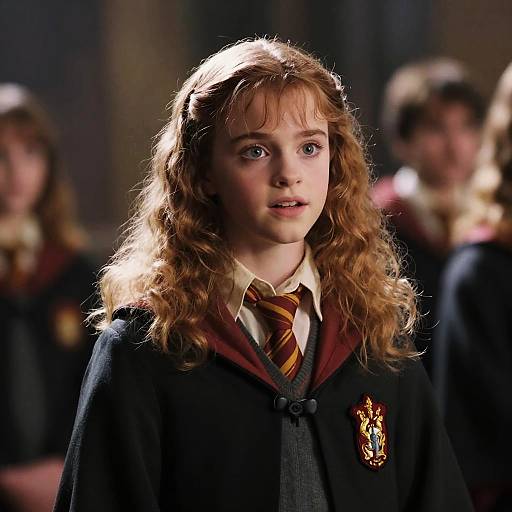 Cinematic Portrait of Enticing Ginny Weasley