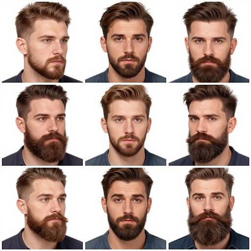 Creative Beard Style Guide Montage