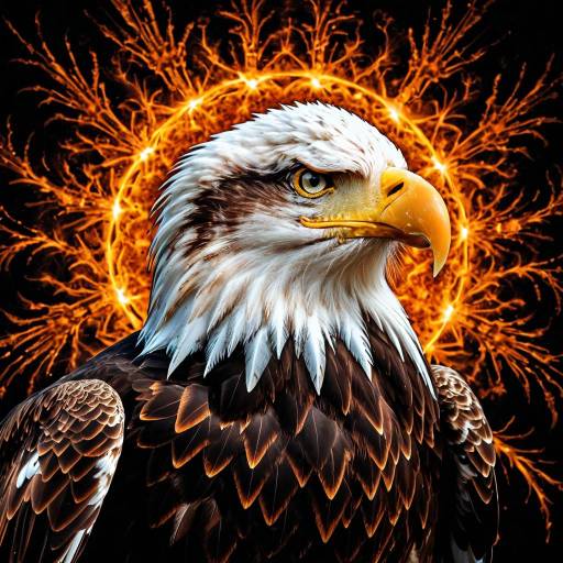 Radiant Essence of a Bald Eagle Radiant Essence of a Bald Eagle