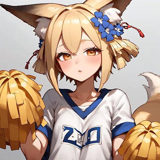 Fox Girl Cheerleader Masterpiece