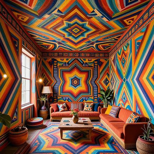 Kaleidoscopic Bohemian Dreamscape
