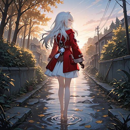 Outdoor Portrait of Clara from Honkai Star Rail