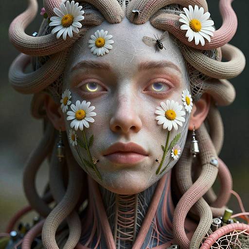 Ultra-Detailed Bioluminescent Medusa Render