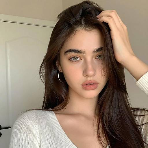 Portrait of a Young Woman in Soft Light