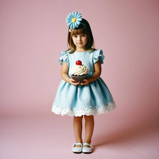 Charming Child in Cupcake Costume