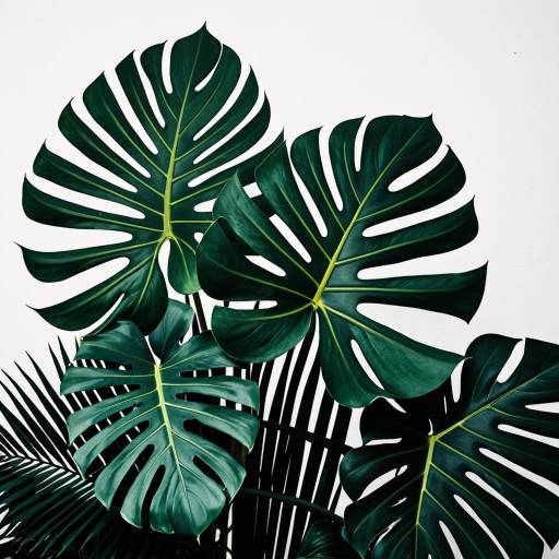 Photorealistic Matisse-Inspired Monstera Art Photorealistic Matisse-Inspired Monstera Art