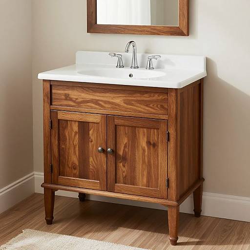 Vintage Retro Bathroom Vanity Units