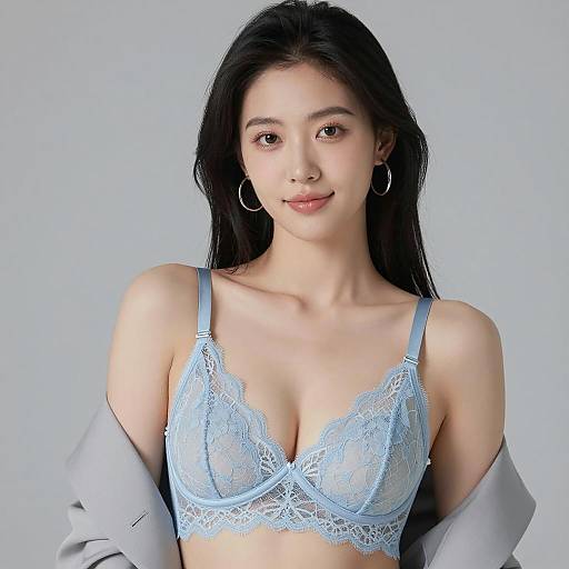 Sleek Portrait of an Asian Woman