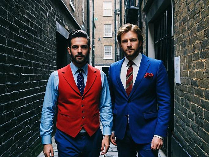 Marv and Harry Face Swap in Alley