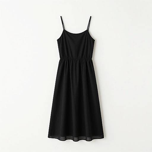 Elegant Black Sleeveless Dress Photo