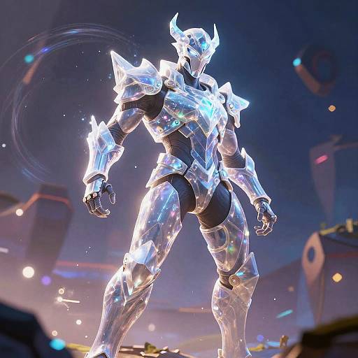Ethereal Crystalline Warrior Skin