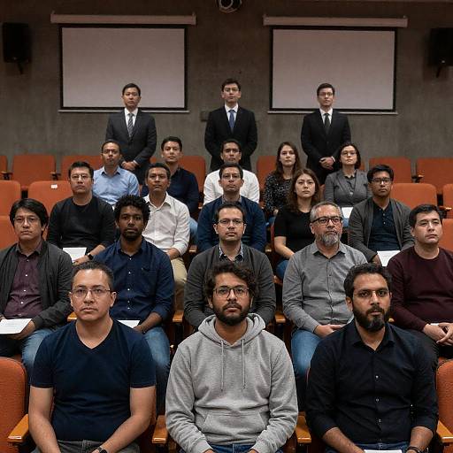 Diverse Audience in a Lecture Hall